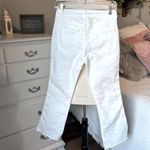 Old Navy White Jeans Micro Flare Mid Rise Womens 2 Petite Photo 3