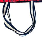 Estée Lauder Estee Lauder Nautical Rope Knot Red Blue Double Handle Shopping Tote Bag Photo 7