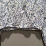 Z Supply Nylah Tropez Blue White Floral Long Sleeve Top Size XS Photo 8