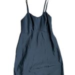 Vintage 90s Black Nylon Slip Dress 🔥 Photo 0