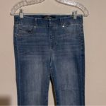 Liverpool The Skinny Crop Pull On Raw Hem Side Slit Jeans Photo 2