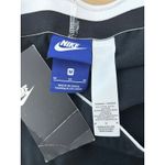 Nike  Leggings Medium Black Athletic Workout Gym Blue Swoosh Sporty NWT Photo 4