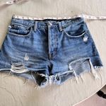 We The Free  People Sofia Distressed Denim Shorts Size 27 Photo 7