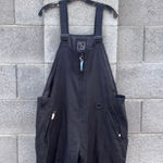 NET Arctic Quest Black Ski Bib SNOW Bib Overalls XL Photo 1