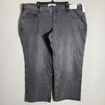 Hollister Low-Rise Washed Black Baggy Denim Jeans Women's 20R W35 Wide Leg NWT Photo 2