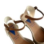 Verbenas Malena Serraje Piedra Wedges Closed Toe Neutral Beige Size 9.5 Women's Tan Photo 7