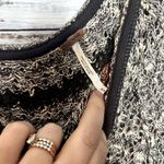 Free People Long Sleeve Distressed Hem Sweater Med Photo 2