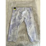 Nike  DRI FIT One Women's Tie Dye Thistle White Crop Mid Rise Leggings Sz 2 XL Photo 7