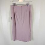 Nicholas Ponti Wrap Front Midi Skirt Pink Nude Size 8 NWT Photo 1