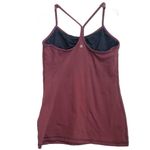 Lululemon Power Y Tank Luon Bordeaux Drama Maroon Tank Size 10 Photo 1