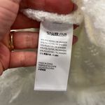 Urban Outfitters UO  White Knit One Button Poncho OS Photo 5