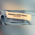 Amanda Uprichard Jasalina Blue Backless Midi Dress XS Photo 3
