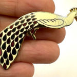 Peacock enamel pin Photo 0