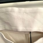 ZARA Full Length Trousers with Cutout Opening in Ecru Off White Photo 15