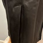 Spanx Faux Leather and Ponte Fabric Luxe Black Sheath Dress New with tag… Photo 13