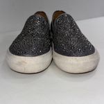 Very Volatile Studded Faux Leather Black Sneakers Embellished Slip On Shoes 10 Photo 3