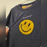 Aviator Nation  Smiley Face Crop Boyfriend Graphic Tee Photo 3