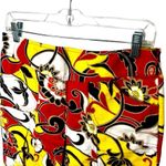 Ann Taylor short colorful skirt with front slit and pockets size 4 Photo 1