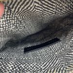 Rebecca Minkoff Cream Leather Clutch Handbag Gold Hardwear Fringe No Strap Photo 9