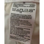 Gap  Womens Jeans Size 29" Waist White Straight Leg Pockets Mid Rise Stretch Photo 6