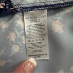 Morgan Lane x Fab Fit Fun Navy Floral Satin Belted Robe Sz Small/Medium Photo 9