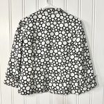 VTG PROPHECY Blazer Women Size 10 Black & White Bubbled Hook & Latch Retro Look Photo 6