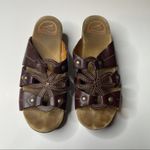 Dansko  Serena Flower Clog Sandals Size 38 Photo 2