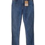 Reformation NWT Riley Frayed Denim Jeans- Size 24 in Rhine Photo 0