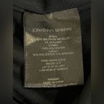 Jonathan Simkhai Black Glitter Jumpsuit Size 6 Silver Photo 5