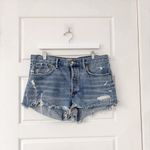 AGOLDE Parker Denim Fray Shorts Swapmeet Photo 4
