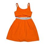 Outdoor Voices Court Dress Cut Out Mini Skort Orange Womens X-Small Activewear Photo 2