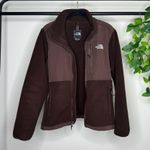 The North Face Chocolate Brown Denali Polartec Fleece Jacket size M Medium AC6W Photo 2