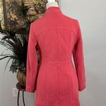 INC International Concepts Women's Coat Small Hot Pink Lined Full Zipper Pocket Photo 5