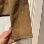 Live a Little  Brown Suede Leather Jacket Blazer Size S Western Rustic Moto Chic Photo 8