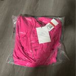 Nookie Envy Mini Dress Long Sleeve Neon Pink Barbie Doll Low Cut Bodycon Sz XS Photo 3