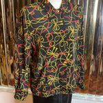 Josephine Multi-Colored  Long Sleeve Dressy Blouse Photo 0