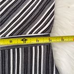 Black and White Pleated Midi romper with Spaghetti Straps Photo 9