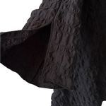 Elegant Black Textured Women's Cardigan Size M Photo 4