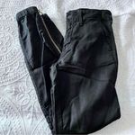 MOTHER DENIM jogger style black pants CARGO size‎ 24 Photo 7