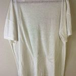 Aerie Linen Blend Palm Tree Graphic Breezy Boyfriend Oversized Tee size XL NWT Photo 7