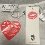 Wildfox  💋🦊 Bridesmaid Regan gray NWT Hoodie only Photo 7