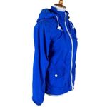 Penfield Blue Hooded Windbreaker Jacket Full Zip Water‎ Resistant Nylon Small Photo 3