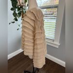 ZARA  Ruffled Knit Sweater Size Large Oversized Photo 2