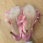 Keeyahri Pumps Feather Bow Open Toe Jenine Fairytale Size 10 Pink Photo 6