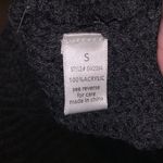 Active USA grey knit crochet cowl neck sweater Photo 6