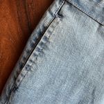 1511 Inc Frayed Paperbag Denim Skirt Blue Size 6 Photo 6