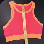 Wilo Australian Brand Women's Active Tank Bra Orange Pink Neon Athleisure Medium Photo 6