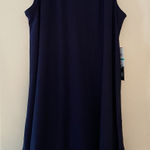 As You Wish High Neck Navy Blue Dress Photo 0