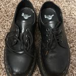 Dr. Martens Leather Platform Shoes Photo 6