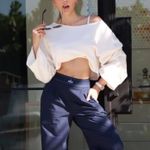 Alo Yoga Suit Up Trouser (Regular) Navy S Photo 6